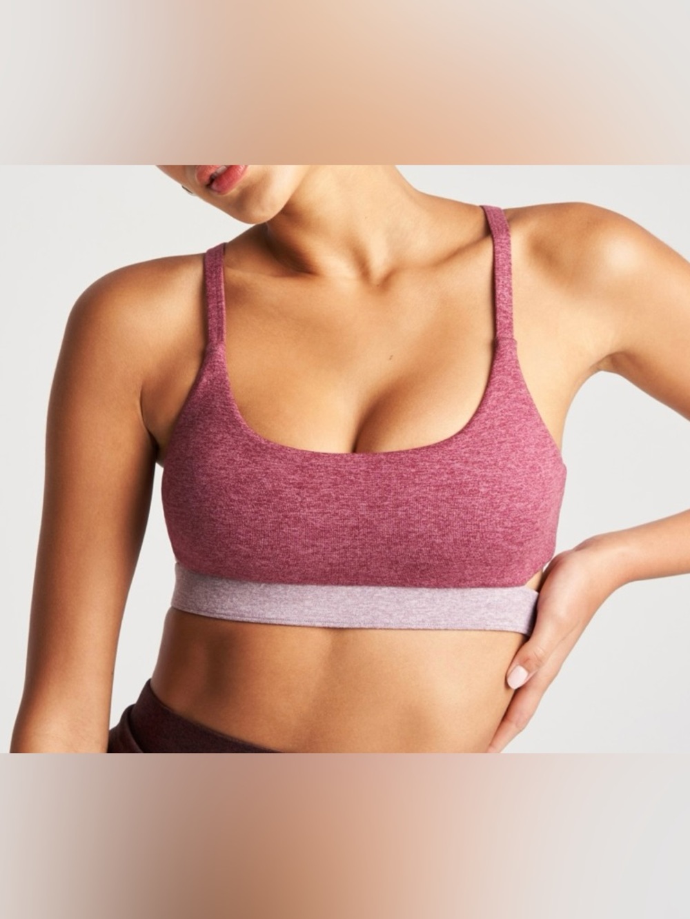 We Over Me - Balance Bralette in Pink - Size XS
